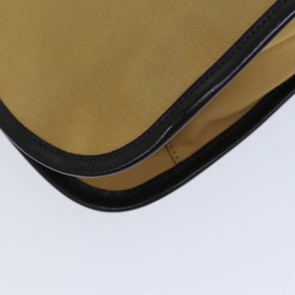 GUCCI Web Sherry Line Shoulder Bag Canvas Beige Green 001 4321 2684 Auth ac2967 - Picture 16 of 16